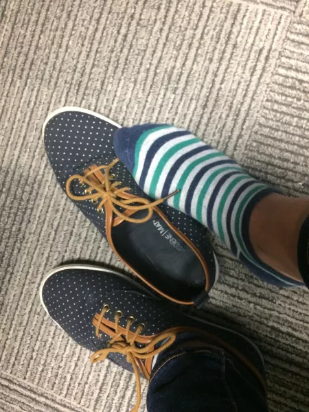 Stripes and dots are a good combo βΊοΈ