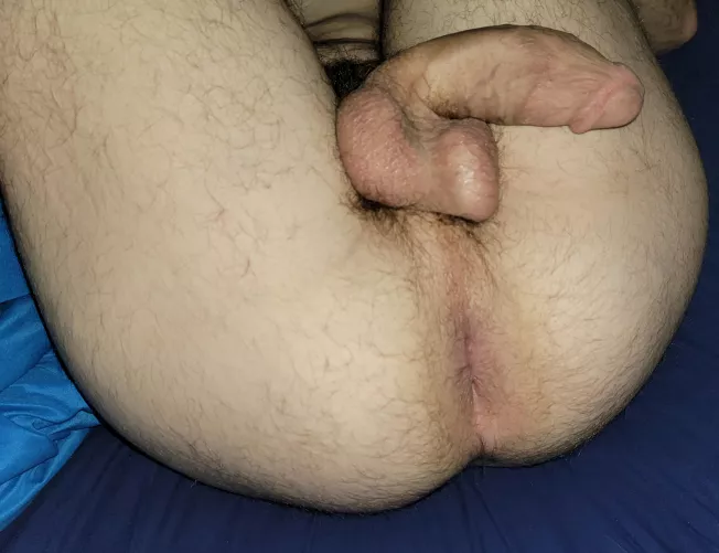 Stroke my cock while you're balls deep in my ass