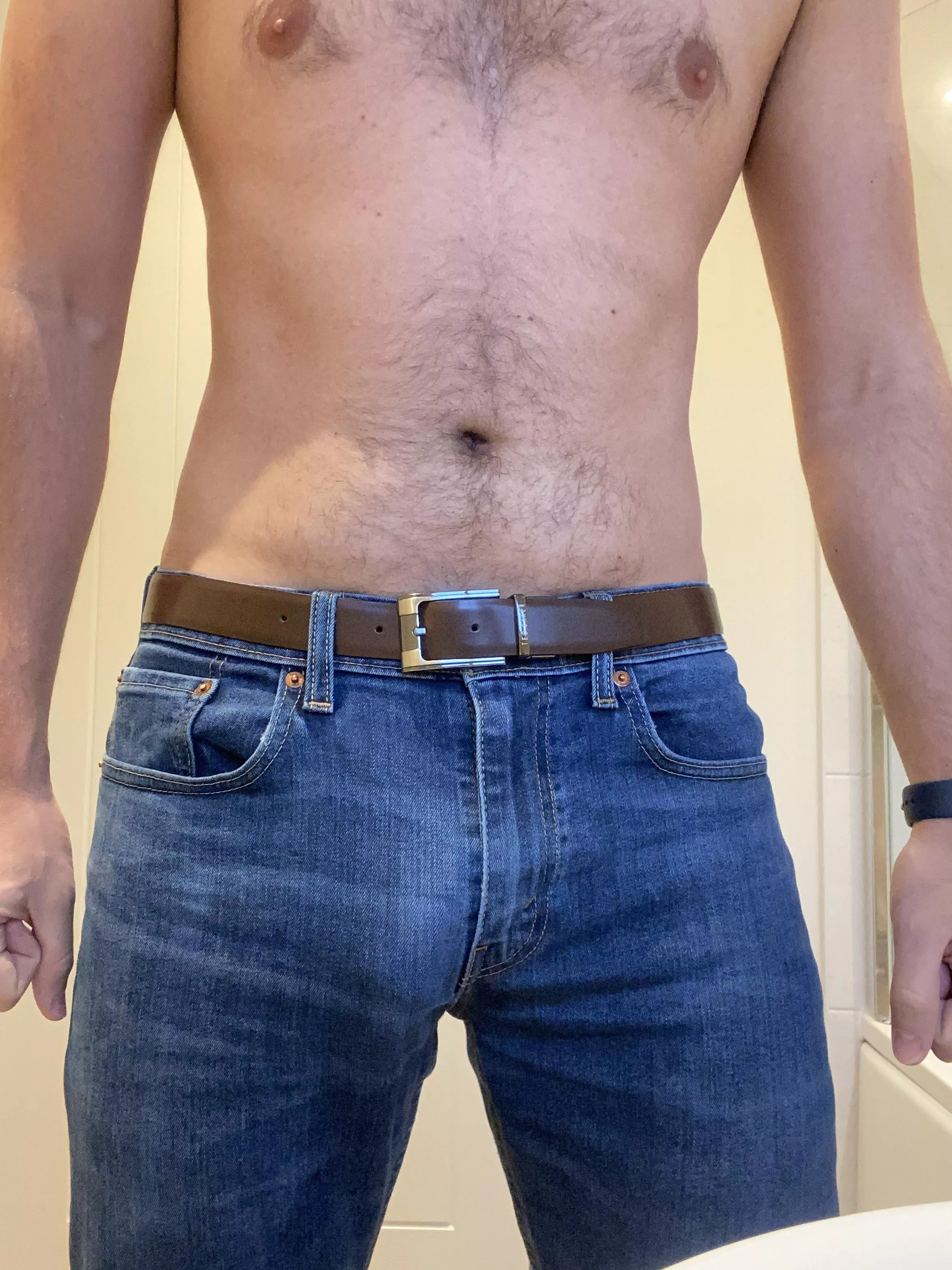 Struggle to hide it even in non-skinny jeans.