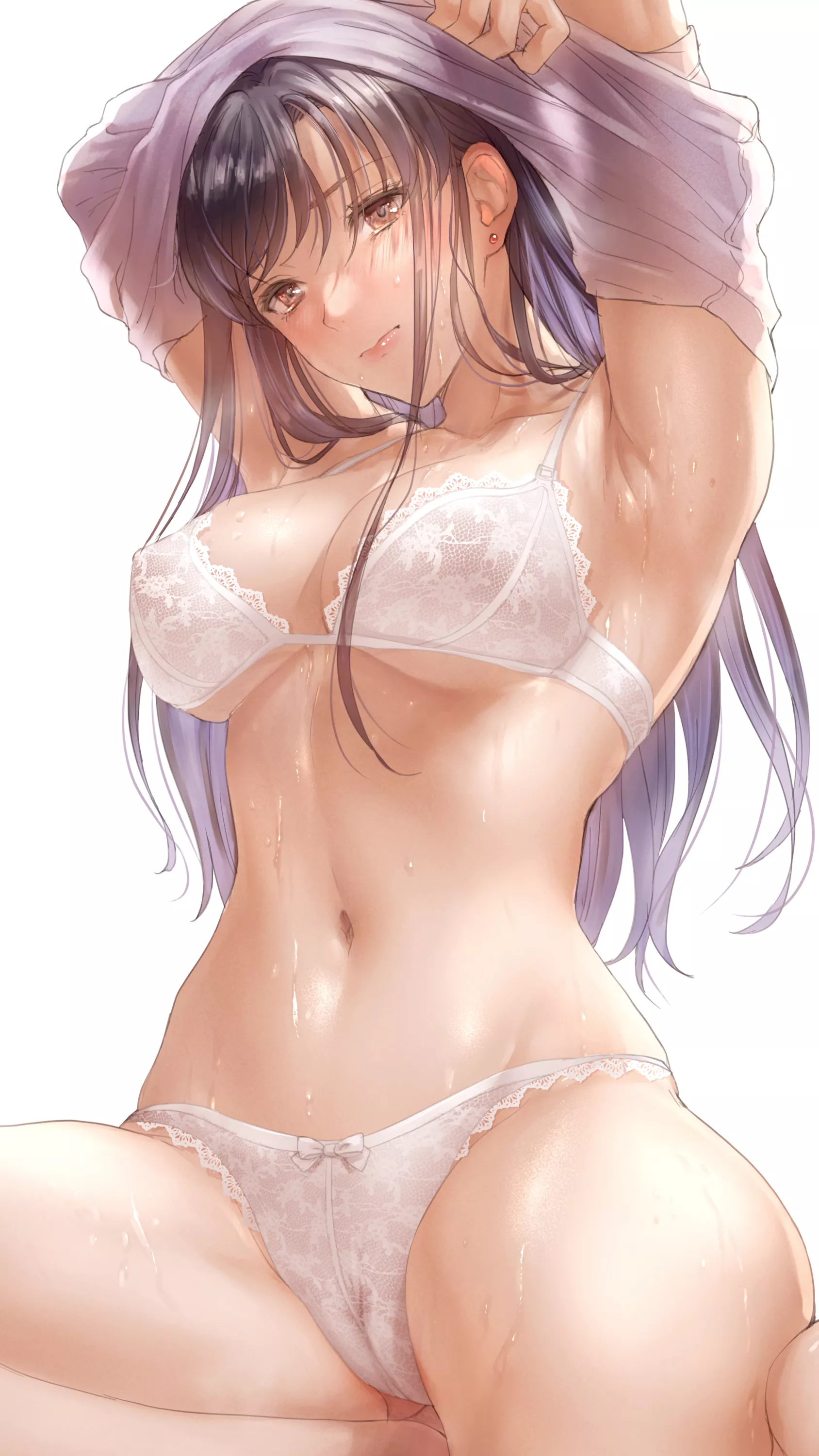 Stud Earrings (yukino_cg) [Original]