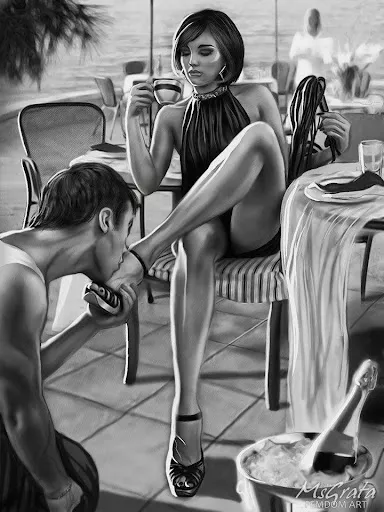 Submit to me, be a good little pup and please me Submit to me, be a good little pup and please me