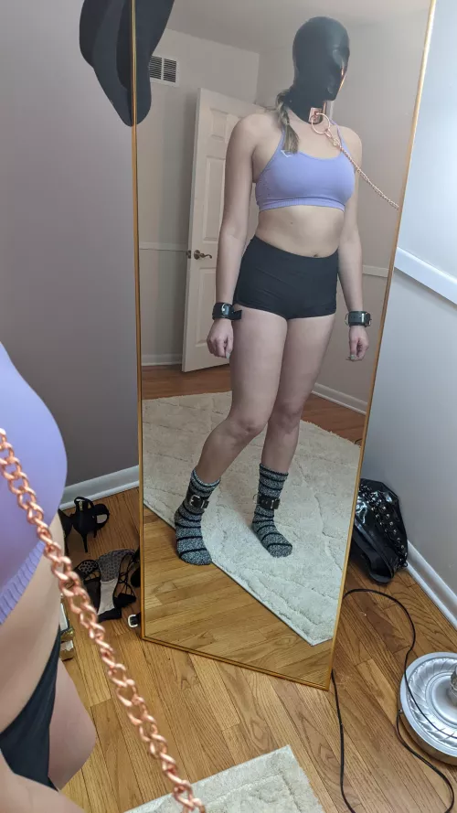 Submitting to Sir's wishes tonight. Everything [F]eels more intense when your senses get taken away 🥵