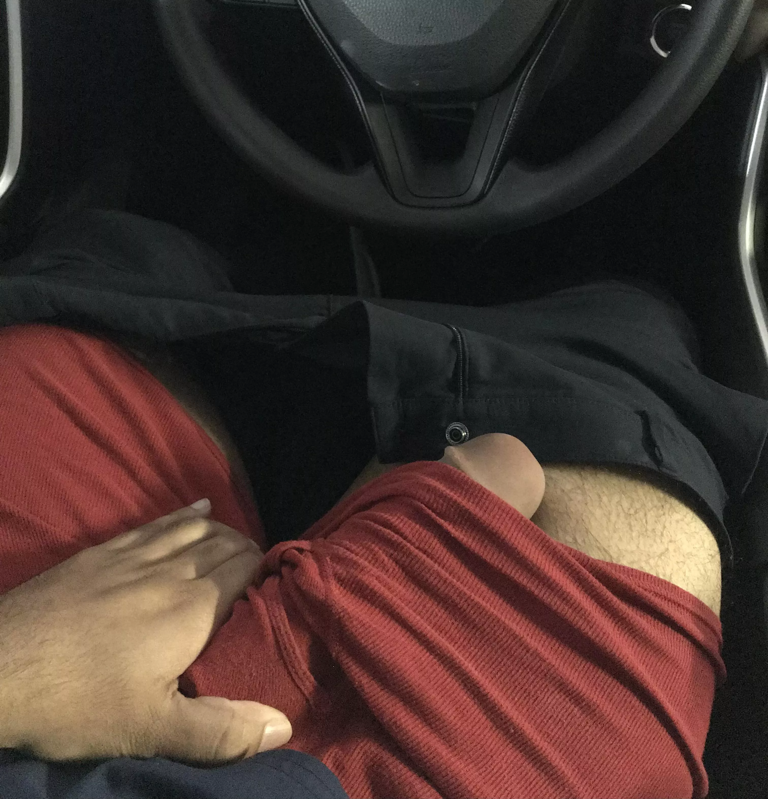 Suck it while I drive