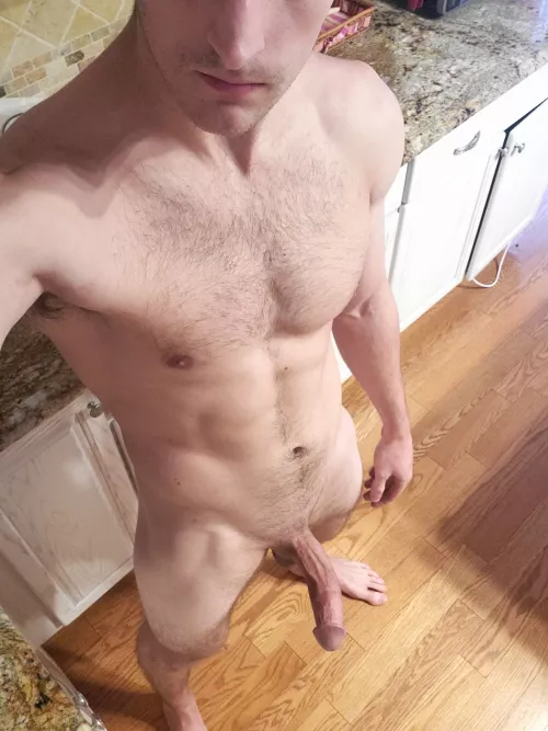 Suck me in the kitchen while I cook?