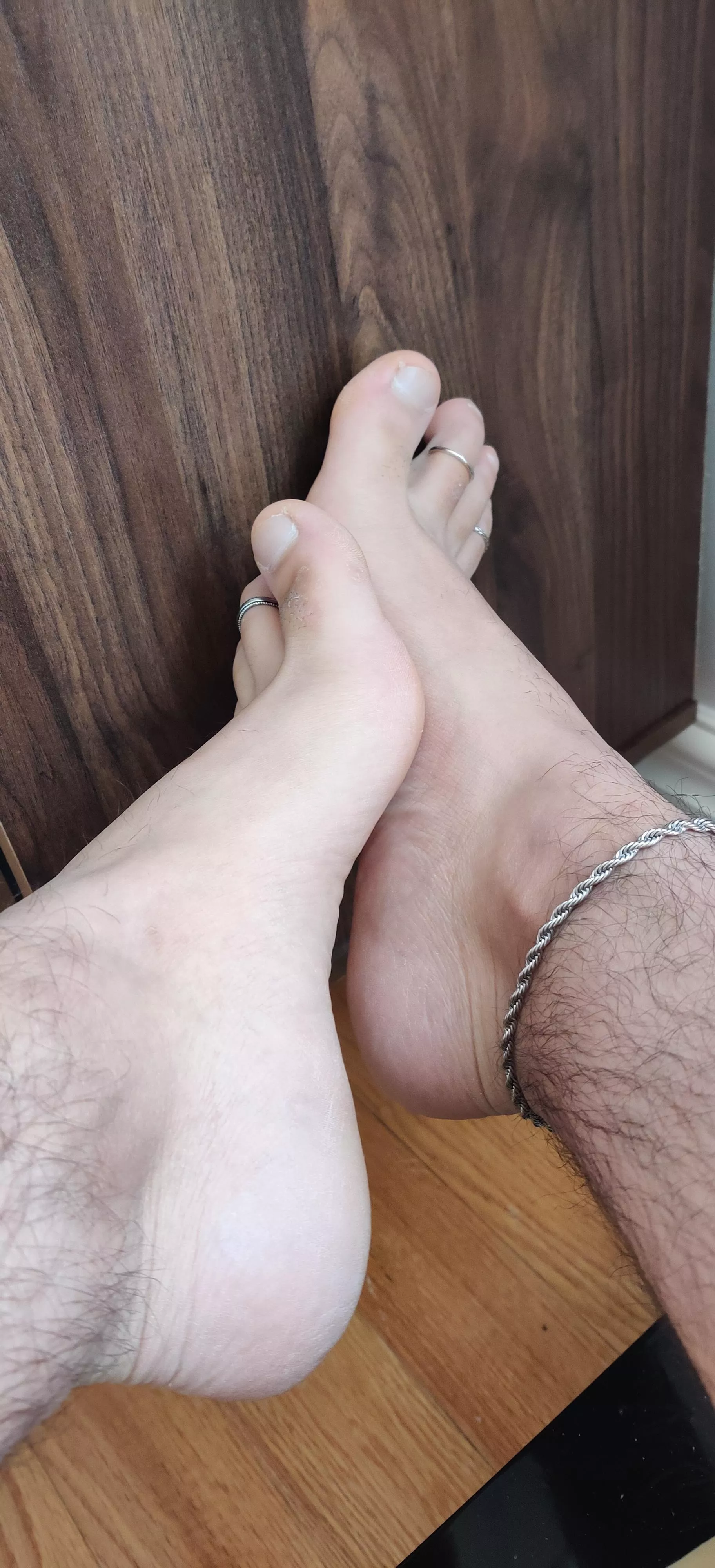 Suck my rings off foot boy