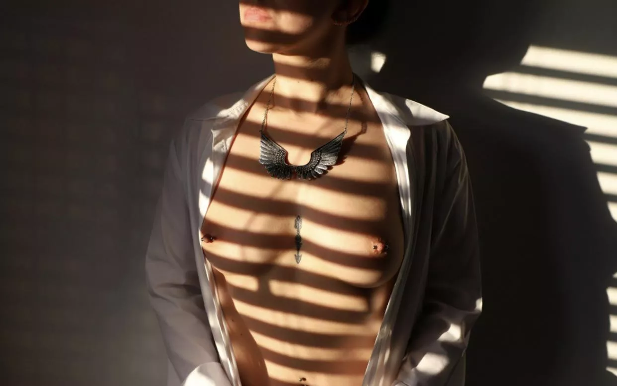 Sun striped and statuesque. One of my favourite ever portraits