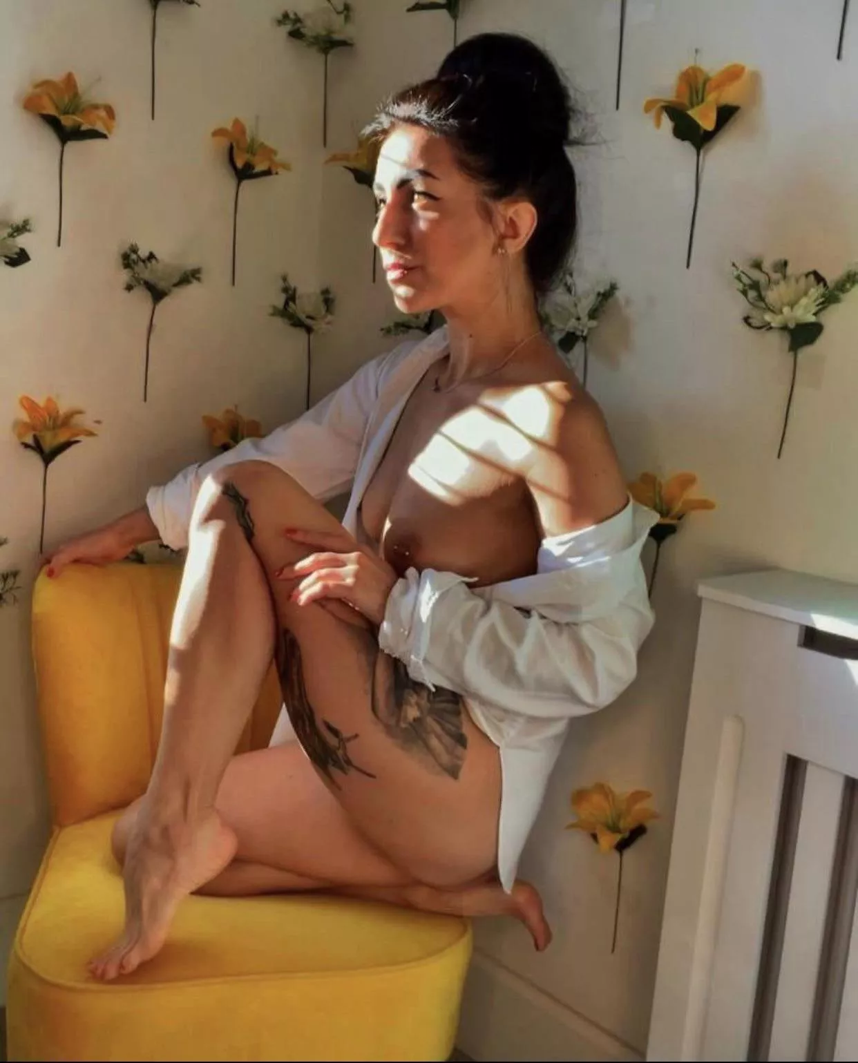 Sun striped and sultry