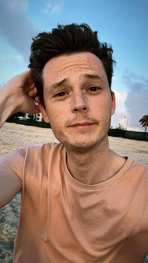 Sunrise selfie.