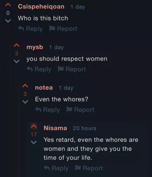 Surprisingly progressive moment