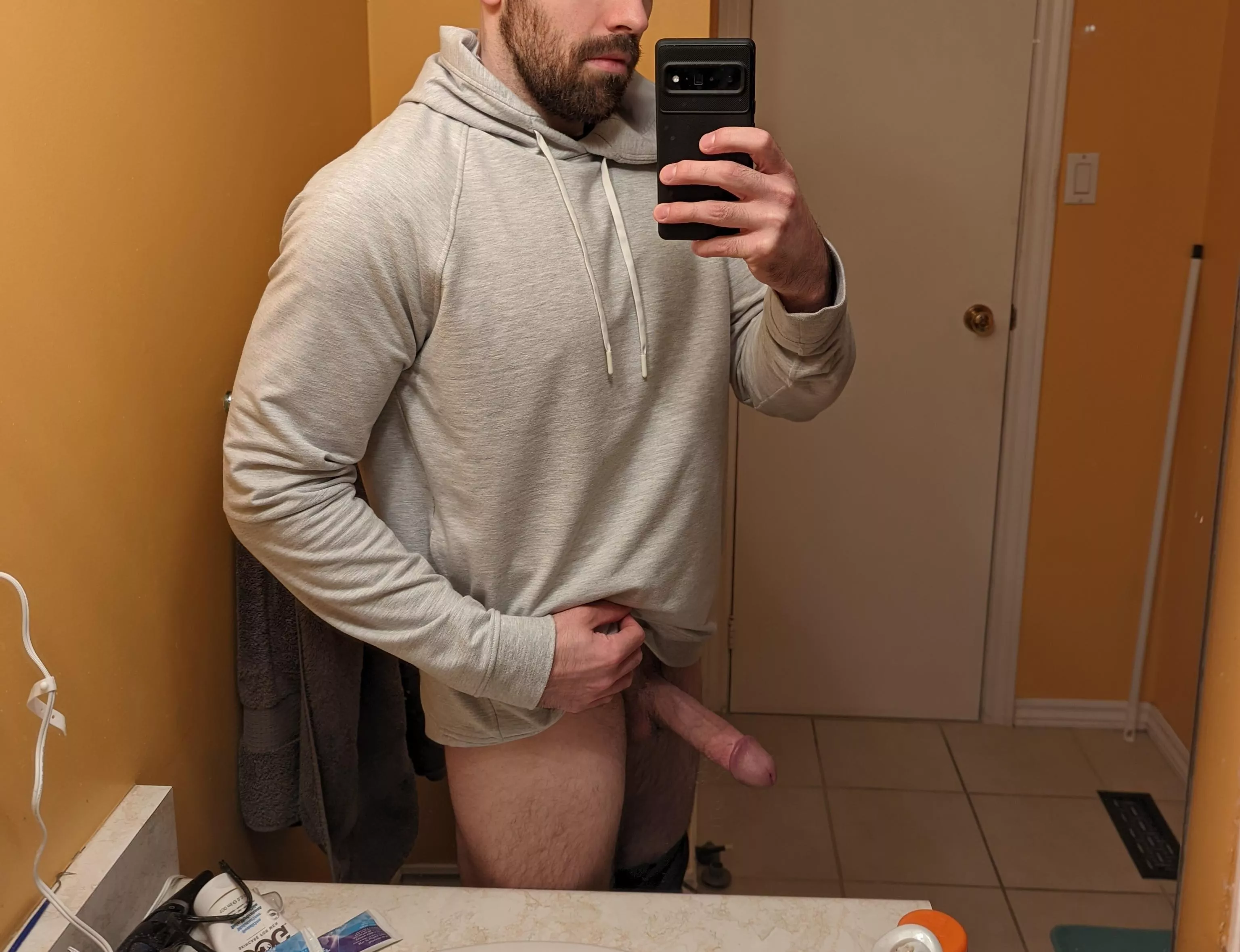 Sweater on or off?