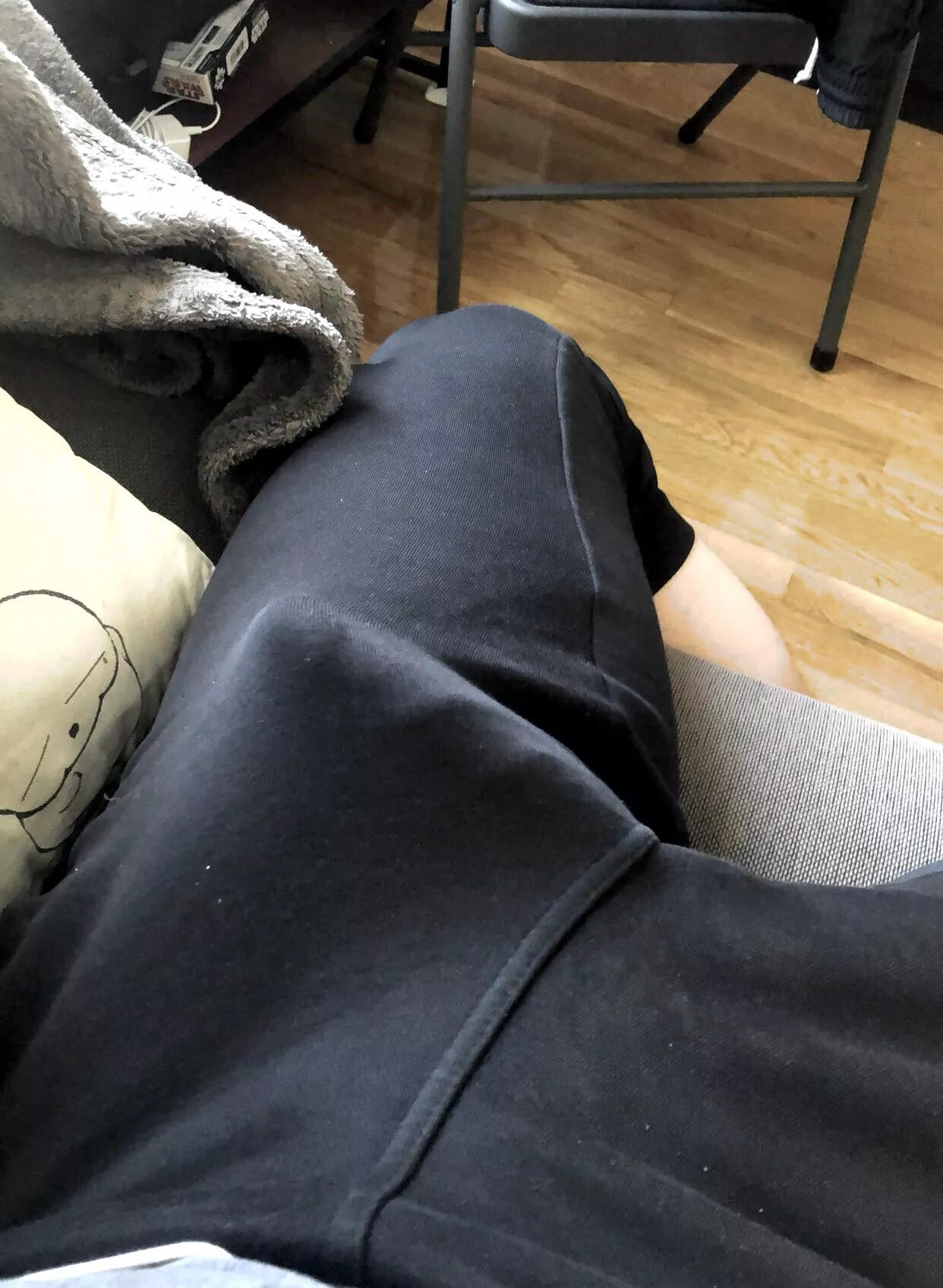 Sweatpants are a little tight..