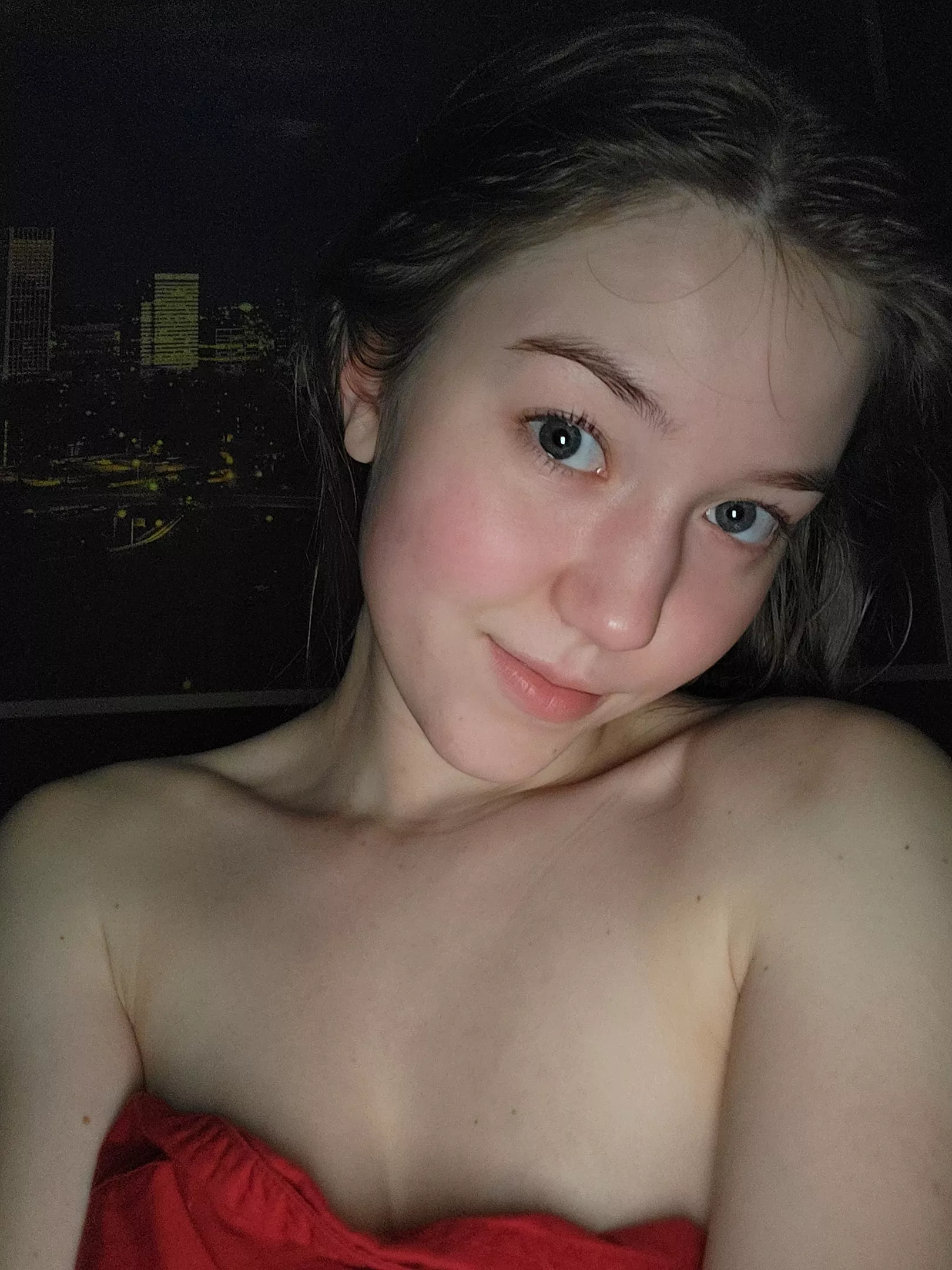 Sweet dreams 🙈 No makeup, no filter, all natural