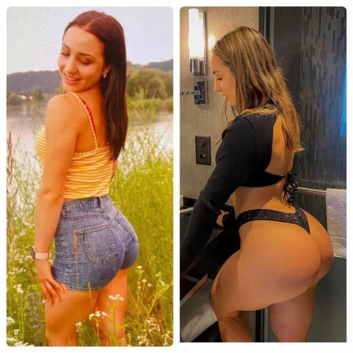 Sweet, innocent girl to fitness PAWG (2.5 years)