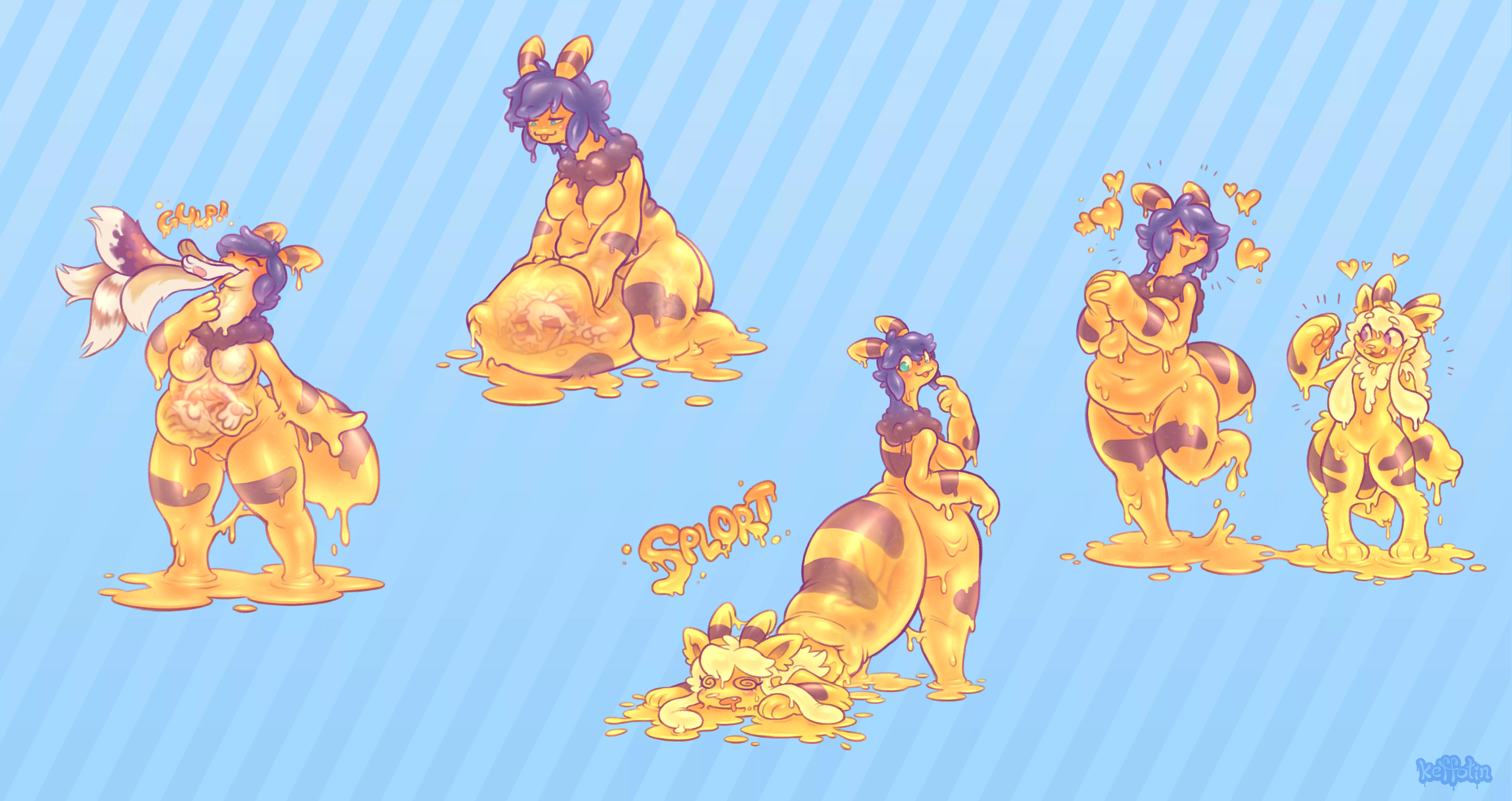 Sweety Swallows by Keffotin [oral][soft][TF]