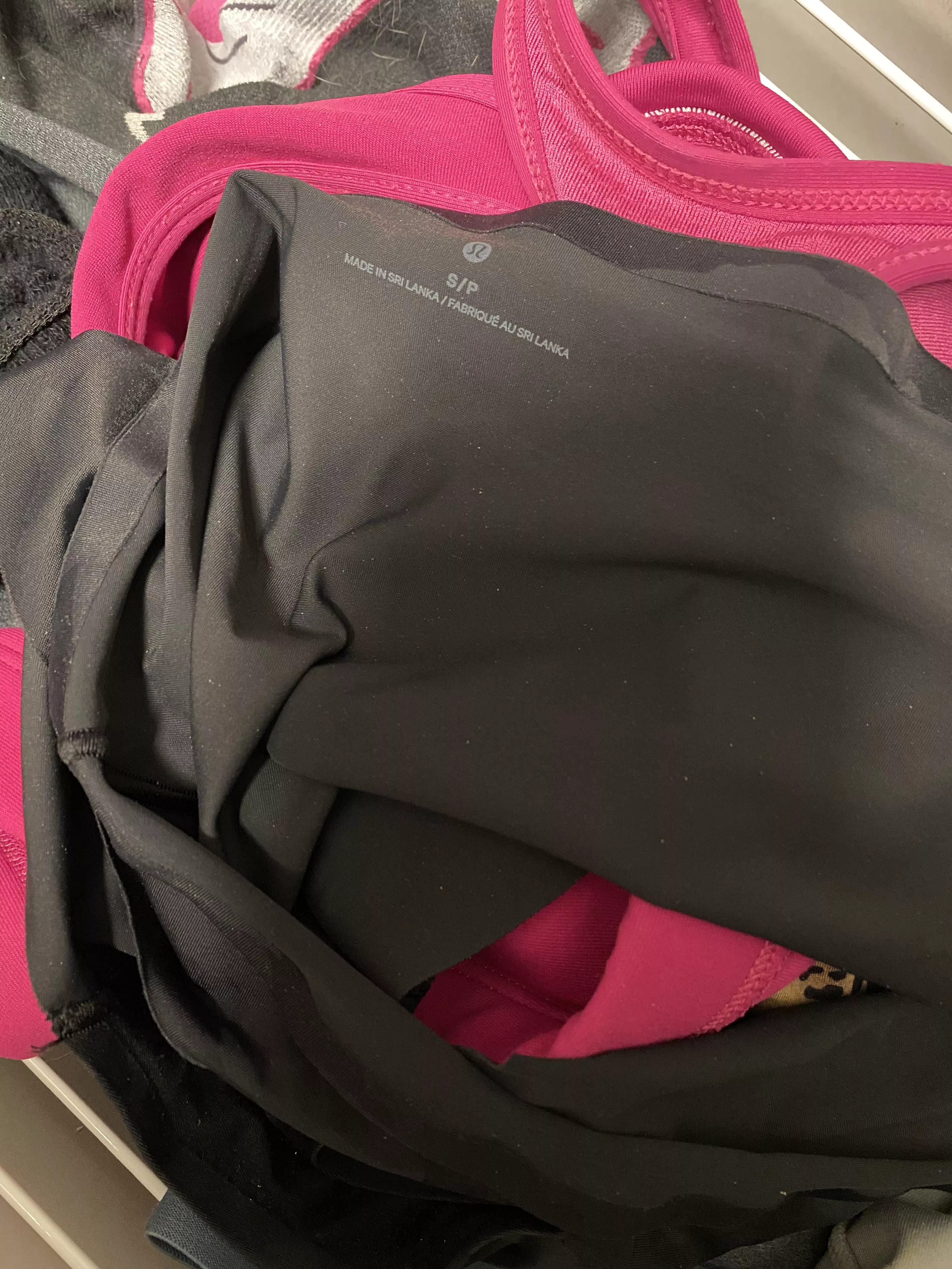 Swim Team’s Lululemon Panties and Sports Bra After a Workout. Panty Size Small for Size 4 Body. No Stains/Many Smells.