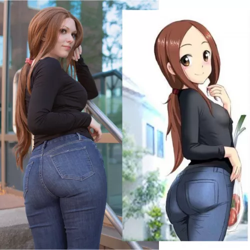 Takagi from Teasing Master Takagi-San by @abiaikou