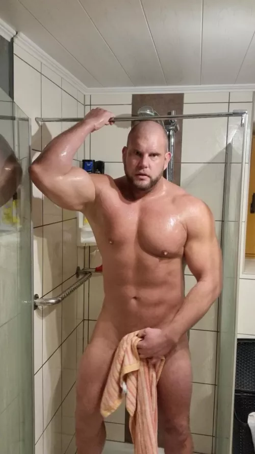 Take a hot shower 🥵🥵🥵
