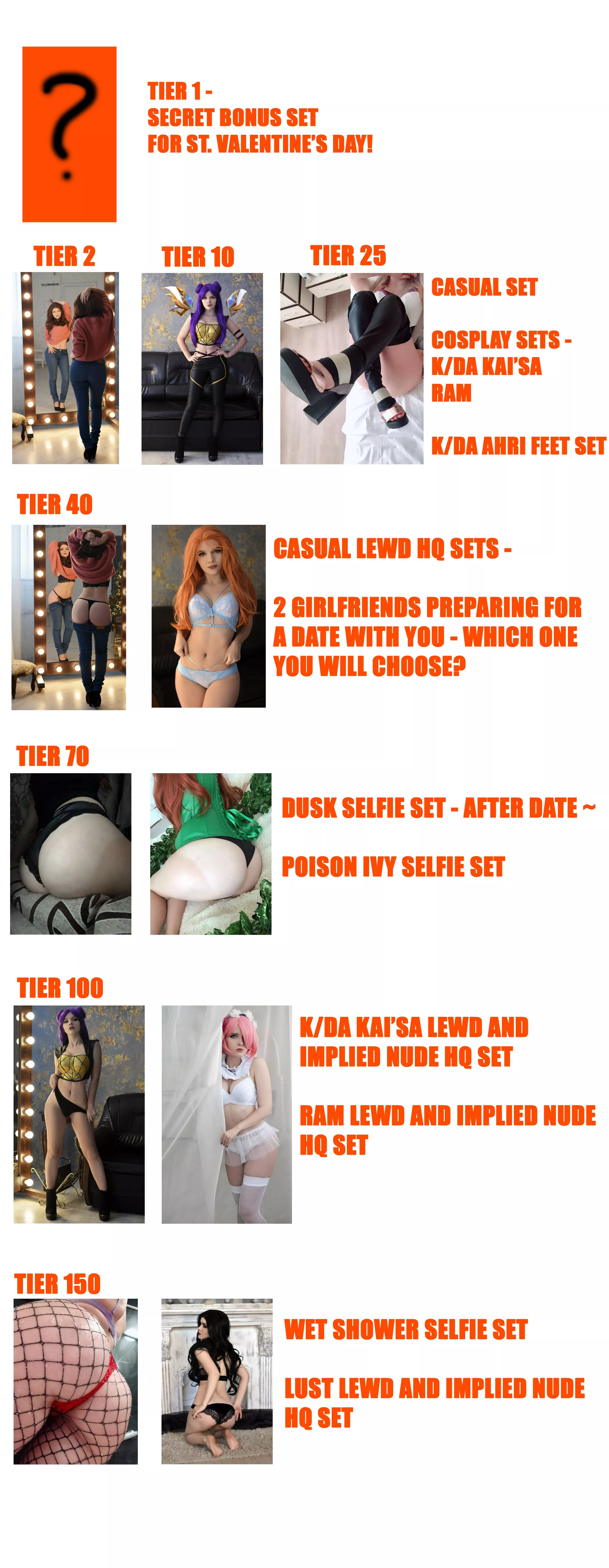 Take a look to February's rewards! Can't wait to show you this teasers and more! Take a look to February's rewards! Can't wait to show you this teasers and more!