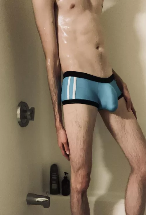 Take me back to summer time so I can wear my swimming trunks again.