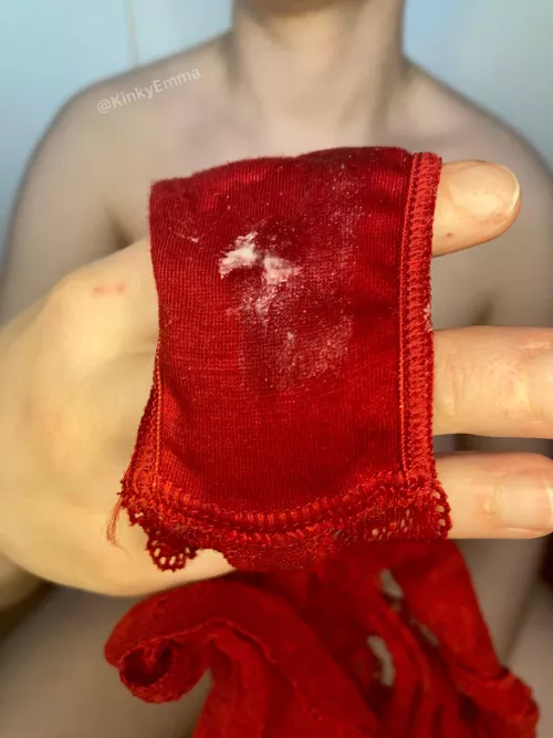 Take them in your mouth and clean them for me