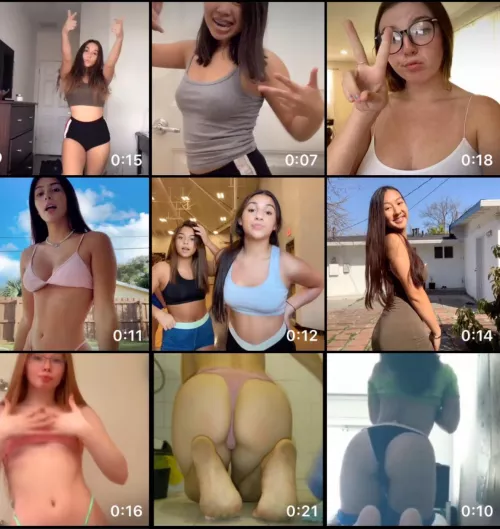 Take your pick🤤 DM me if you’re interested in these clips of cute teen sluts😍😛