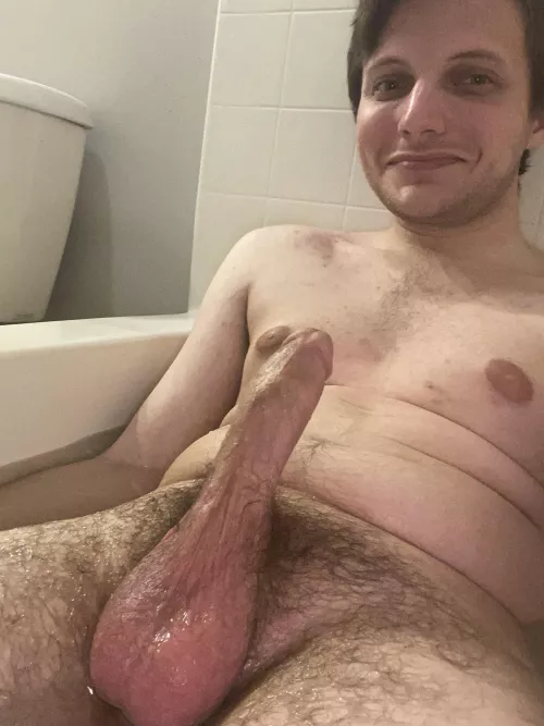 Taking a hot bath wanna join?