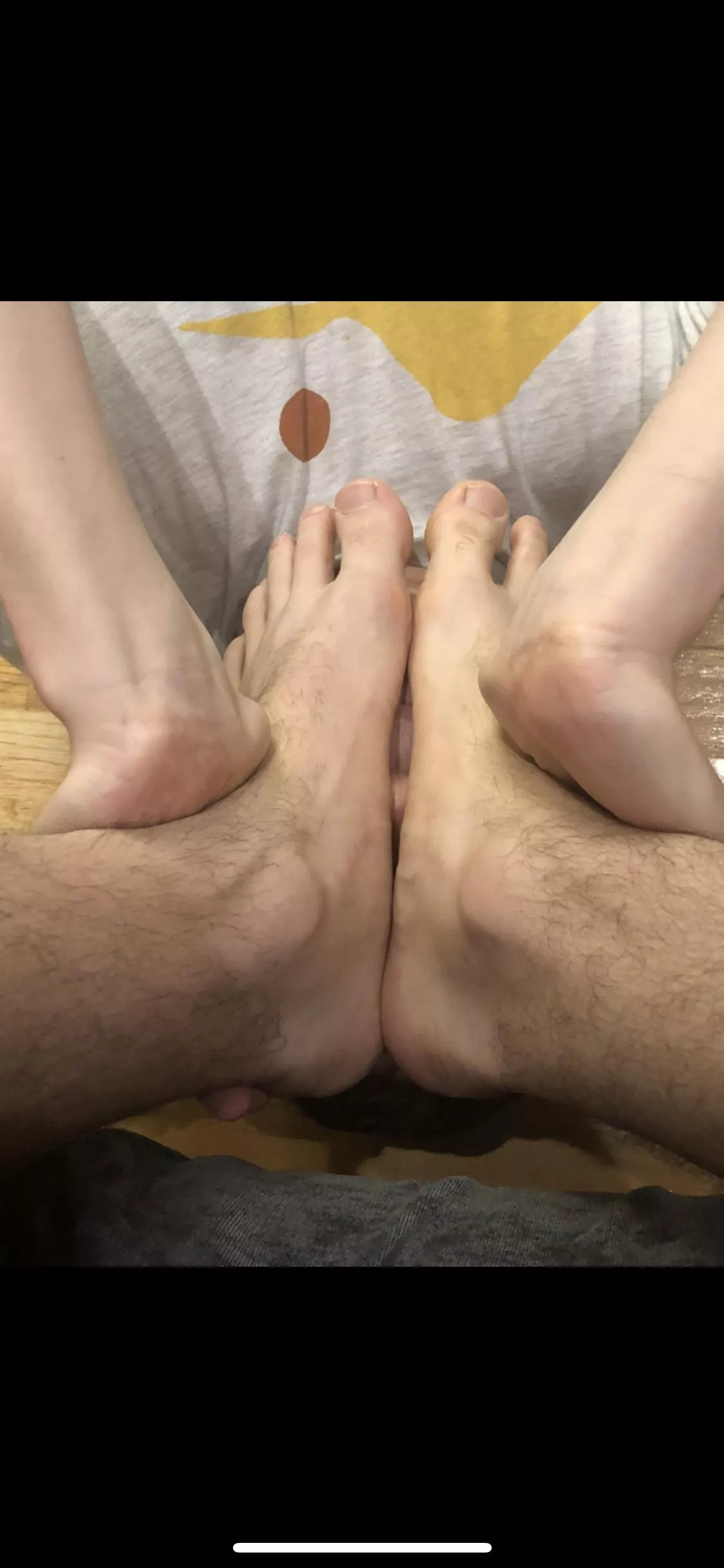 Taking care of them like a good boy