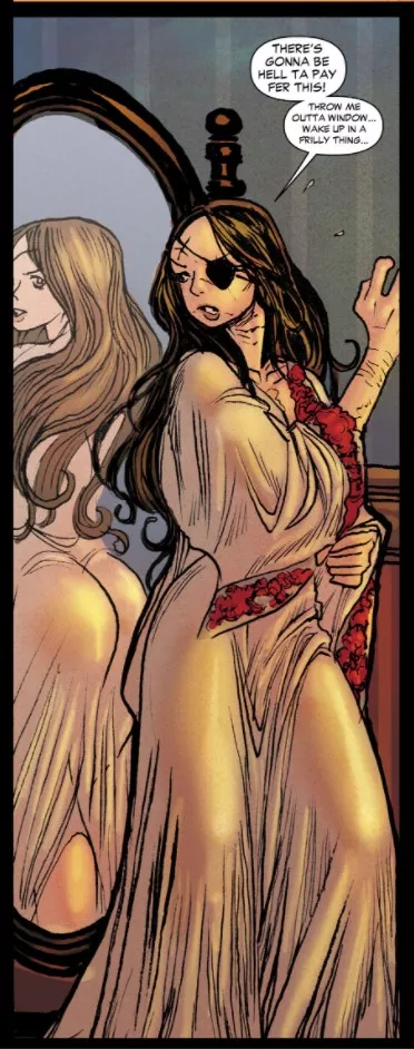 Tallulah Black's Dress [All-Star Western (2011) #10]