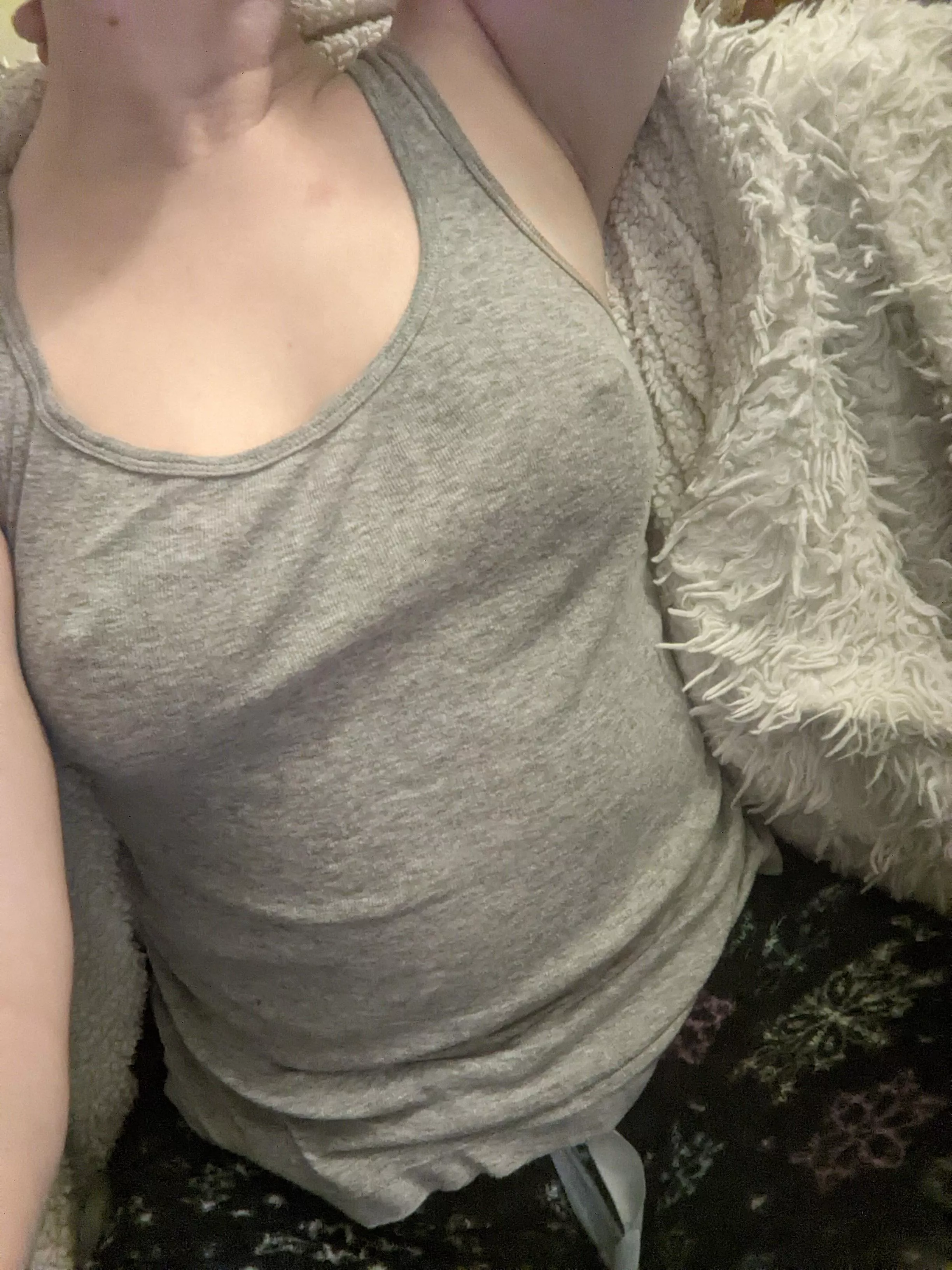 Tank tops are always comfy!