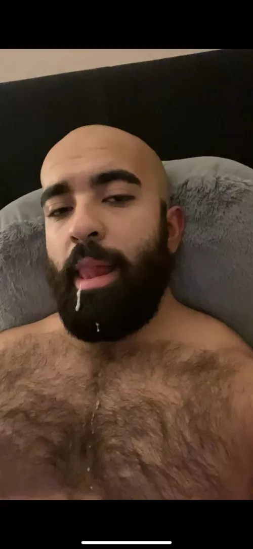 Tasted myself a bit.