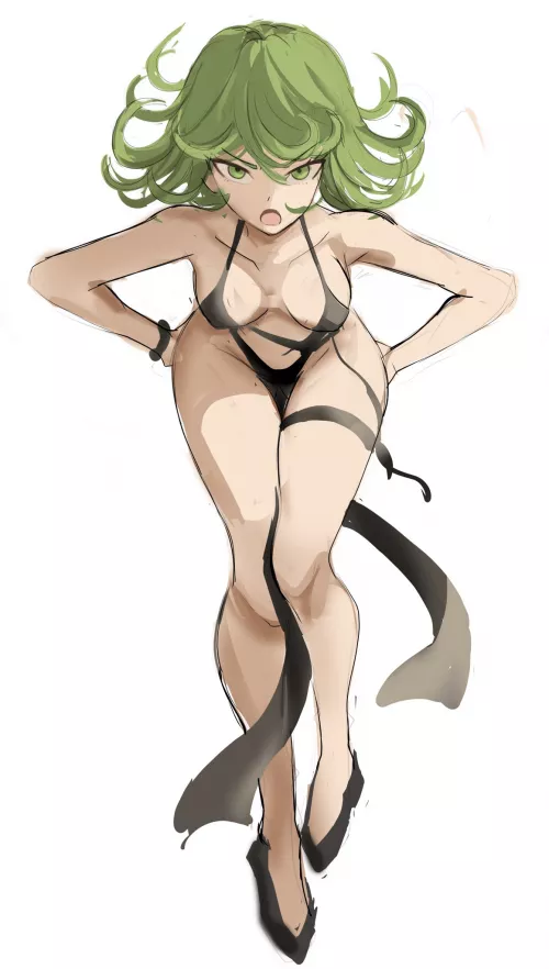 Tatsumaki's curvy hips & legs are so hot [One Punch Man]