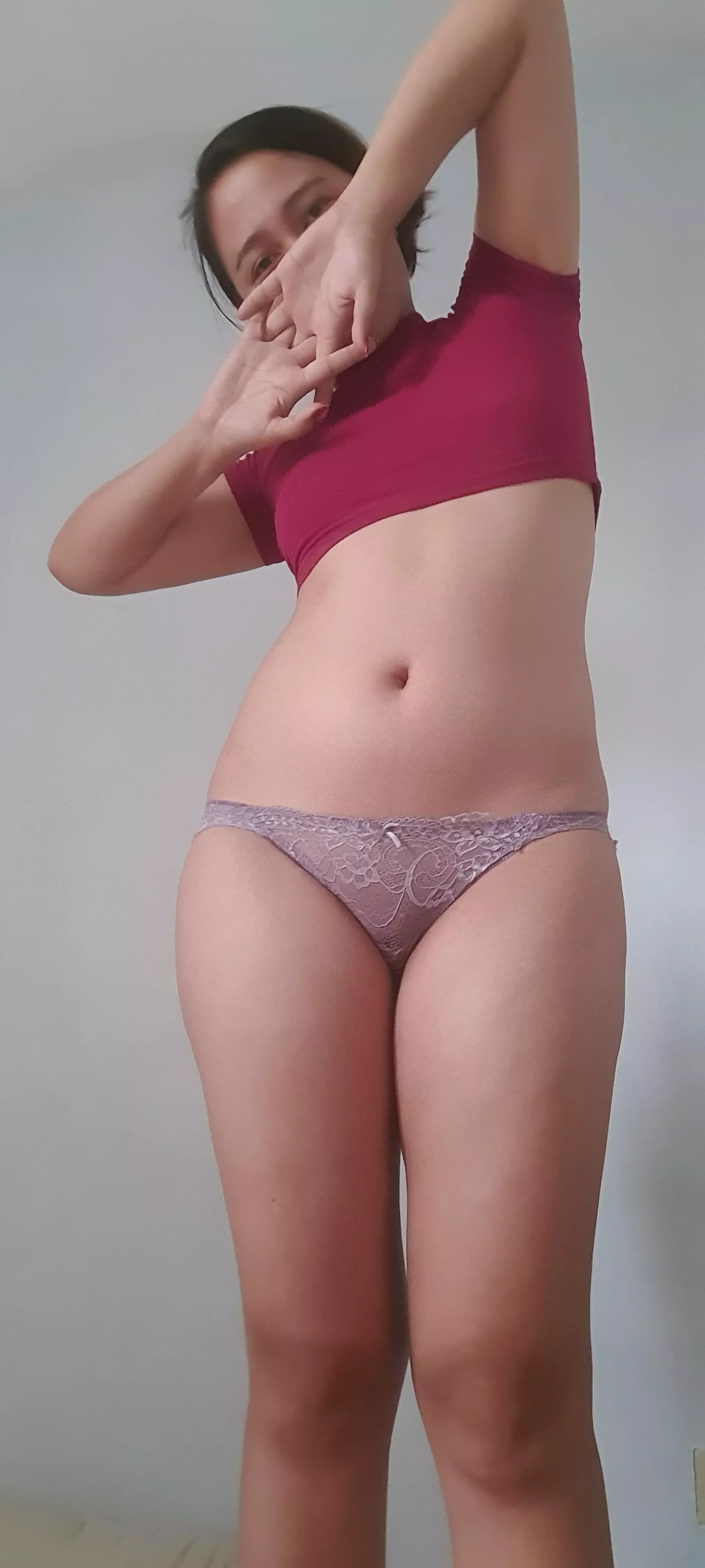 Teach me how to stretch? 😘 (f)