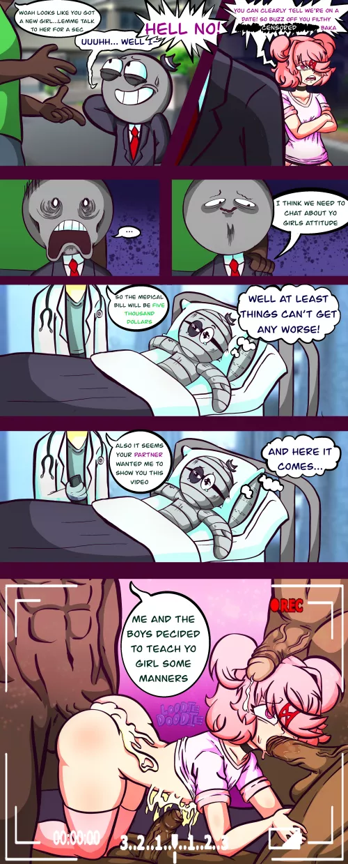 Teaching Manners (by LOODIE DOODIE)