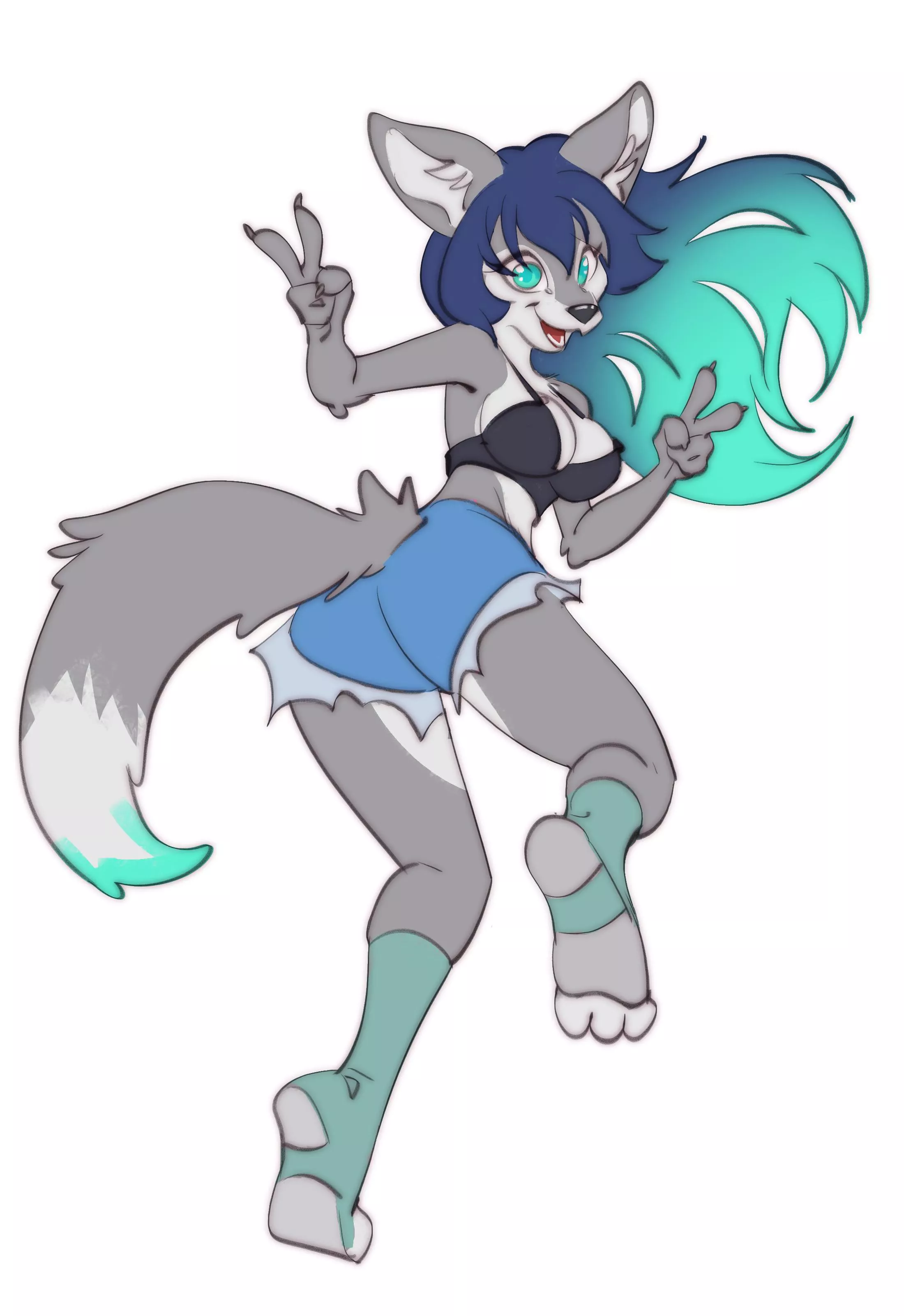 Teal Thunder! Finished client commission for insta user (Zach). My commissions are open strating from $50.