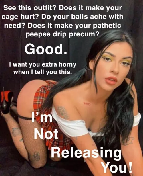 Teasing, not releasing