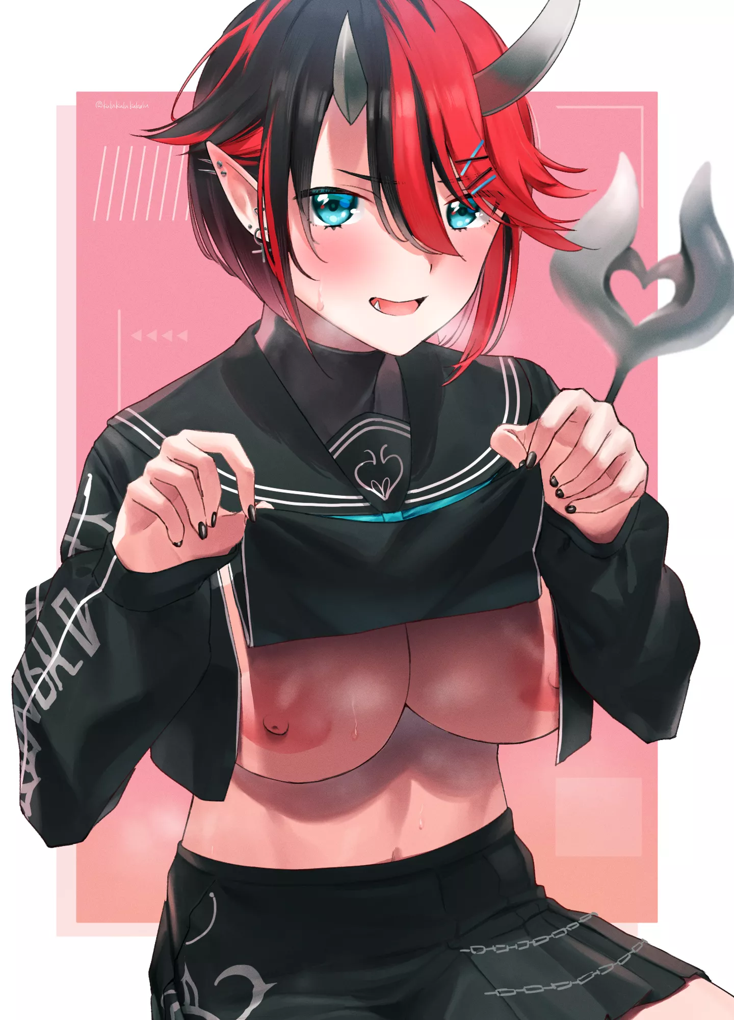 Teasing Oni gives you a peek