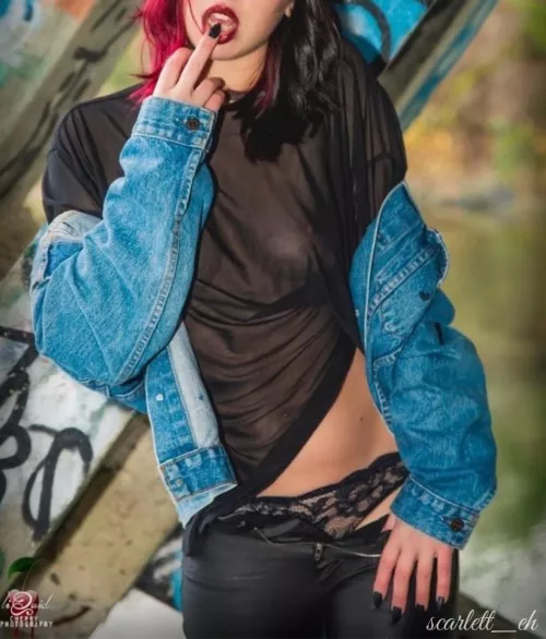 Technically I’m wearing a shirt 🤷‍♀️