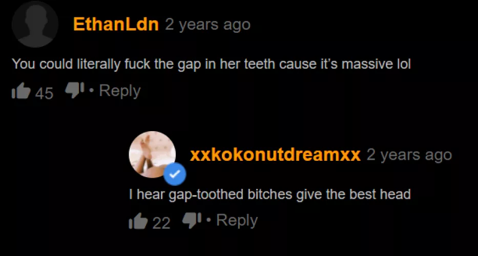 Teeth sex