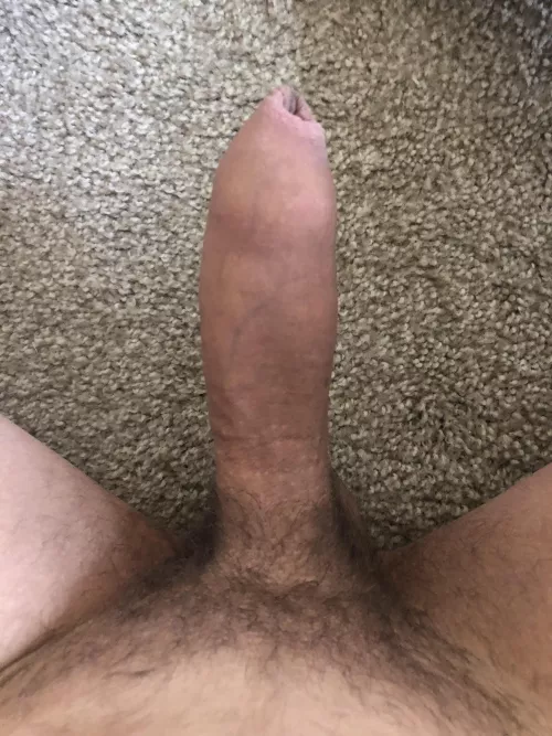 Tell me what you think of my uncut American cock please