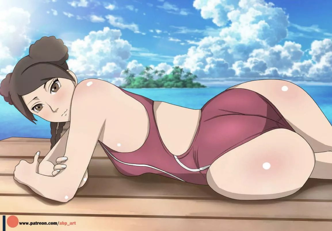Tenten at the beach nudes by Ok_Ad_8112
