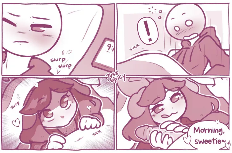 Thank you for the breakfast in bed, hun~ 💕