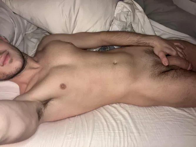 Thanks for letting me crash in your bed last night my man