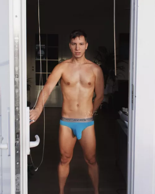 Thanks for the delivery... Want a glass of water?