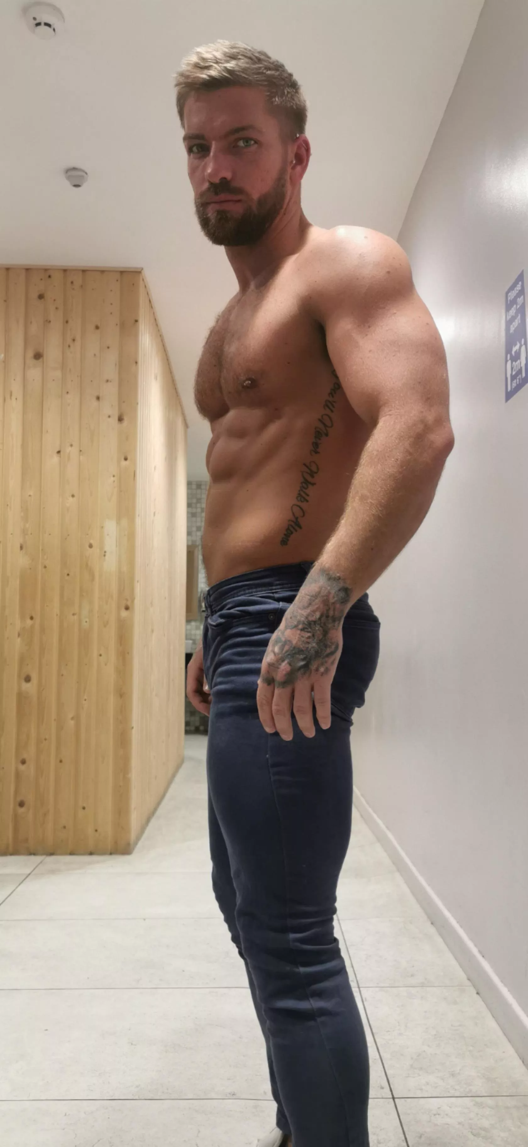 That feeling after a workout and sauna 👌🏻