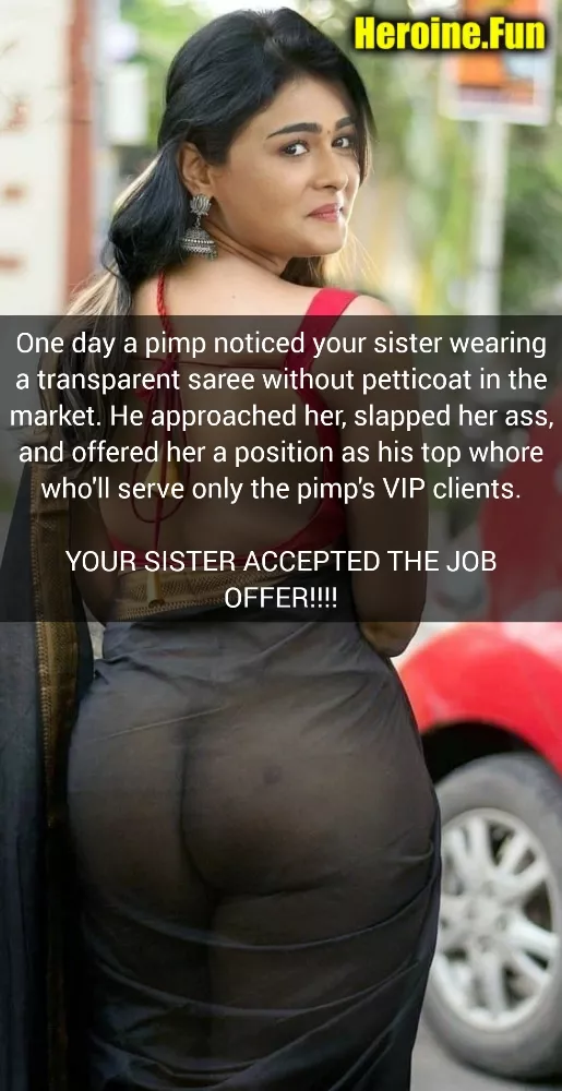 That pimp completely owns your sister's body now and she's so submissive and obedient that she doesn't even allow her husband to touch her body anymore. That pimp completely owns your sister's body now and she's so submissive and obedient that she doesn't even allow her husband to touch her body anymore.