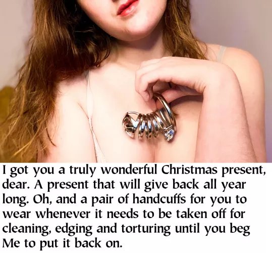 That present seems to be a gift that keeps giving—to Her.