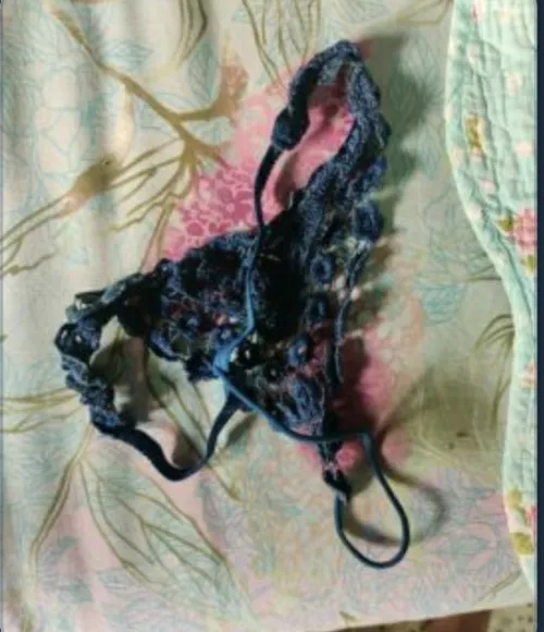 That's my mom's panty.. Found it in my friends house.. wtf is going on