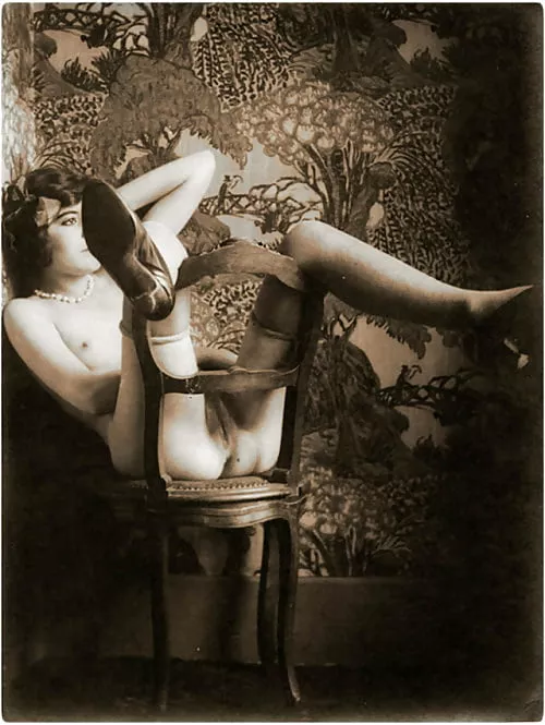 That's one way to use a chair