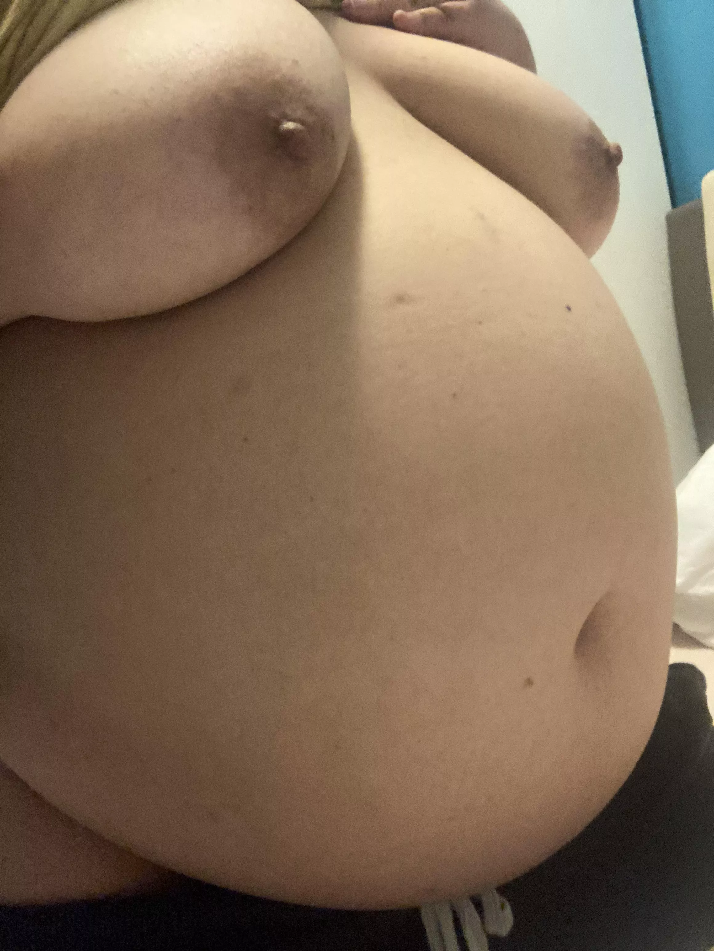 The “aftermath” after eating dinner for my OF :)