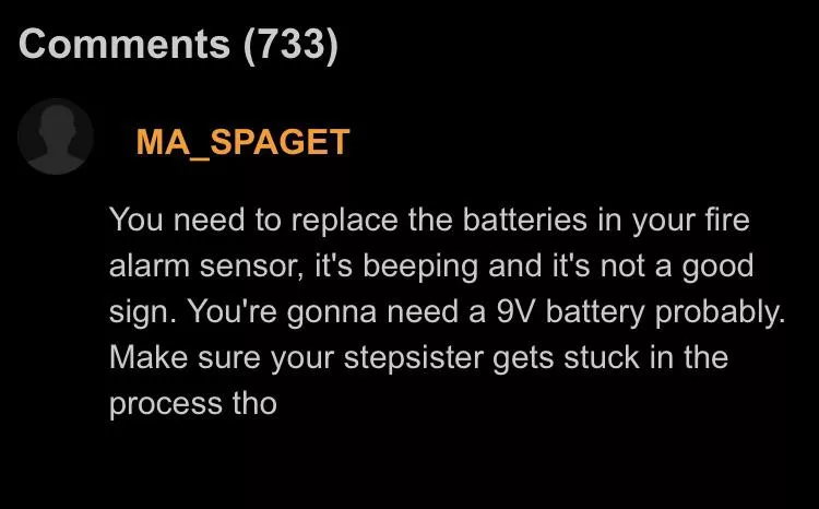 The beeping was annoying